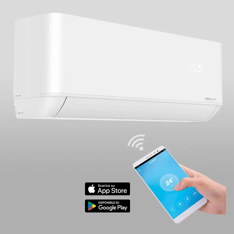 Climatizzatore Unical Flowy in vendita a Trapani Marsala e Palermo