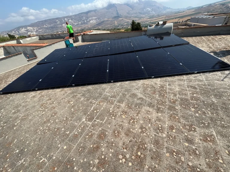 Impianto fotovoltaico 6 kWp con accumulo — Buseto Palizzolo (TP)
